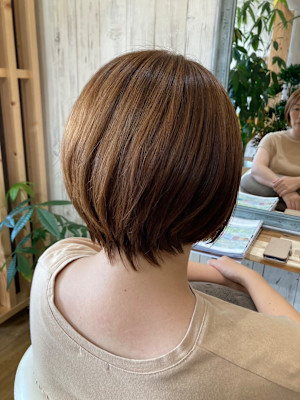 hair and smile sasaboo×ショート