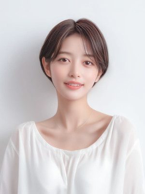 大人可愛い垢抜けショートボブ