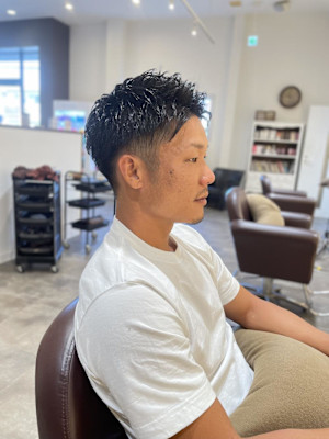 男らしさ溢れるベリーショート！