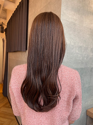 ROMA銀座★透明感グレージュエアリーロング　