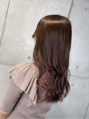 ★☆ピンクブラウン×インナーピンク☆★