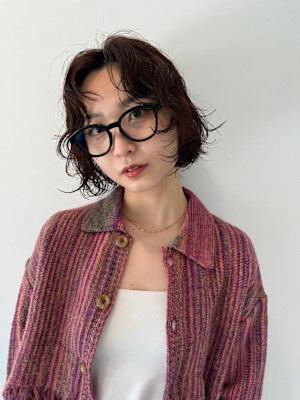 ショート/ボブ/レイヤー/イルミナ/20代/30代/中目黒