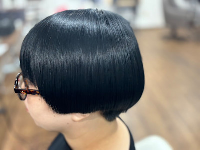 大人気！丸みショート^_^