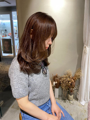 《花屋併設》ゆるふわフェミニンレイヤーカット