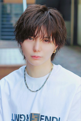 シースルーマッシュ韓国マッシュダウンパーマ