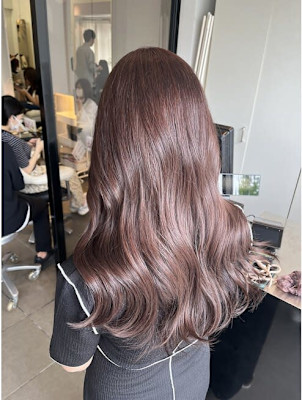 髪質改善グレージュカラーカーキベージュレイヤーロング錦糸町