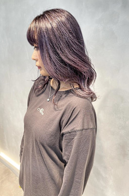 ★ブルーベリーバイオレット系ハイライト★