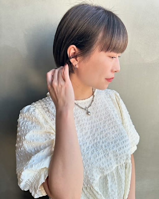 透明感たっぷりオリーブカラー