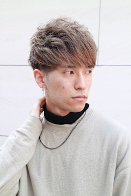 メンズスパで頭皮スッキリ☆マッシュショートスタイル