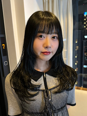 ナチュラルでエレガントロングレイヤー