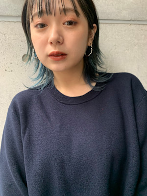 水色×外はねウルフ【高田馬場　lok】