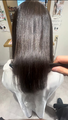 髪質改善ストレート