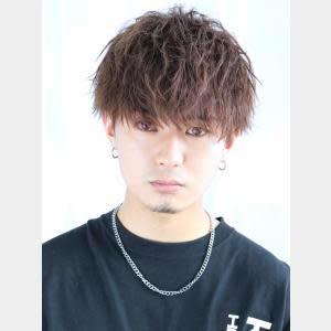 ソフトツイストパーマ　マッシュ　熊本　 無造作へア