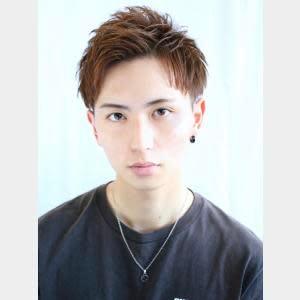 ビジネス短髪ツーブロック 刈り上げ　束感　社会人