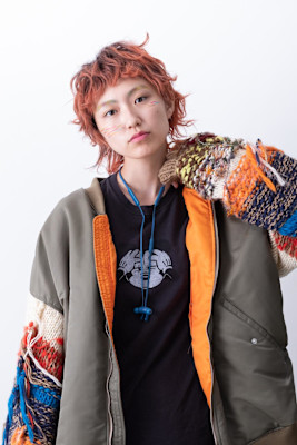 short・レイヤー・オレンジ・