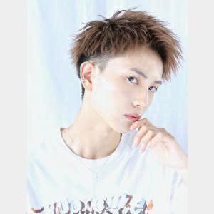 ツーブロック 刈り上げ短髪爽やかソフトツイスト 束感