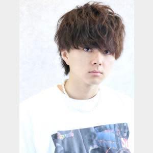 マッシュウルフ 無造作 緩めパーマ 簡単