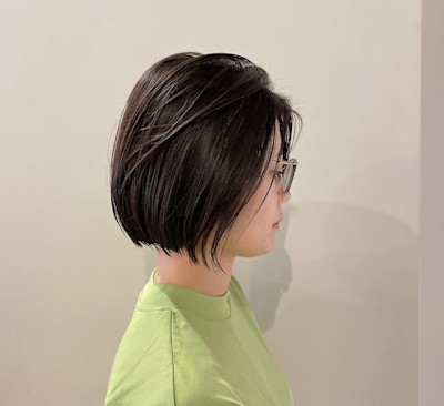 大人の重軽ボブ