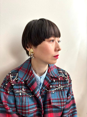 マッシュショート/マッシュボブ/大人マッシュ/小顔丸みショー