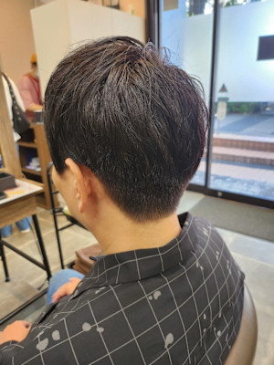 メンズカット/パーマ/グレイカラー/鎌取駅/韓国風/白髪染め