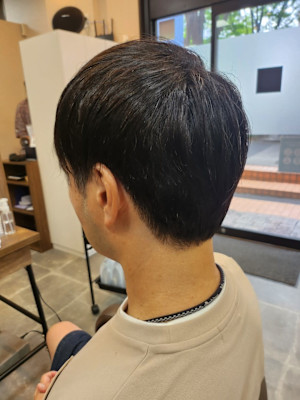 メンズカット/パーマ/グレイカラー/鎌取駅/韓国風/白髪染め