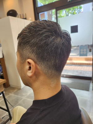 メンズカット/パーマ/グレイカラー/鎌取駅/韓国風/白髪染め