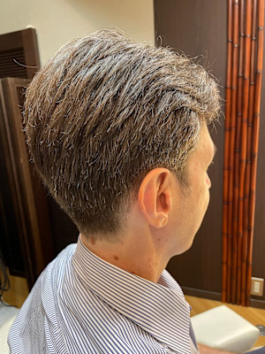 メンズビジネスショートスタイル