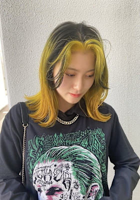 ブリーチ/フェイスフレーミング/グラデーション/ウルフ/