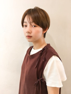 大人可愛いシースルーバングショートボブ/keshiki大名