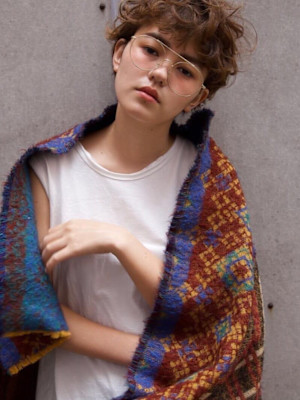 柔らかカールショート/keshiki大名