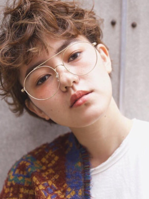 柔らかカールショート/keshiki大名