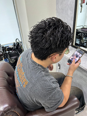 メンズカット スパイキーショート 池袋