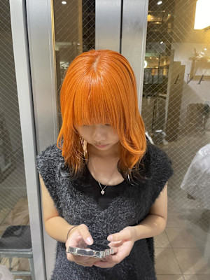 キツネカラー/裾カラー/エンドカラー/ブリーチ