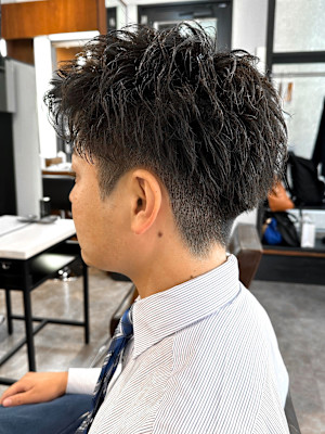 【IRIE 福岡】ビジネスマンパーマ