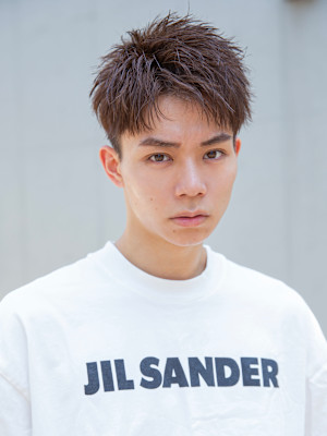 【小久保style】韓国マッシュニュアンスパーマアッシュ