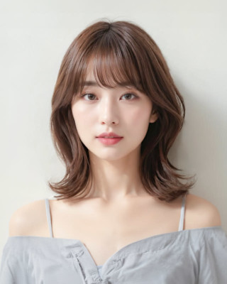 arts茅ヶ崎 【髪質改善＆トリートメント】×ミディアム