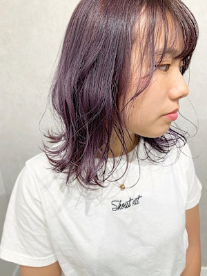 透明感ラベンダーグレージュ☆