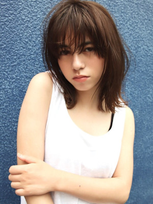 ラフストレートミディ