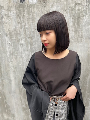 keshiki大名×ボブ/グレージュ