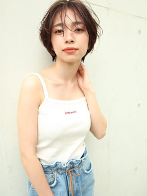 シースルーの愛されショート