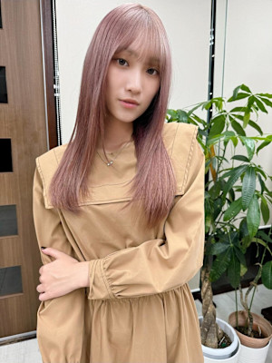 ピンクベージュ.