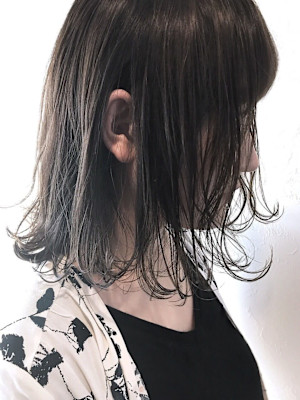 透け感暗髪スタイル/keshiki大名