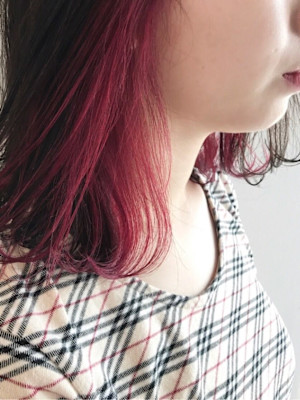 redインナーカラー/keshiki大名