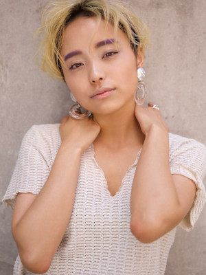 ダブルカラーとデザインショートでかっこよく！/keshiki