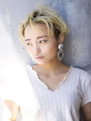 ダブルカラーとデザインショートでかっこよく！/keshiki