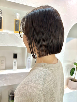 前髪/アンブレラカラー/こなれミディ/イメチェン/ウェーブ