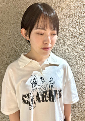 フェミニン小顔ショート