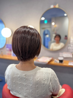 #ショートボブ　#ショートスタイル　#ことりベージュ