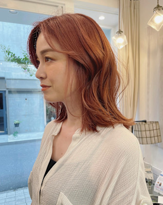 ハイトーン　オレンジカラー