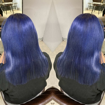 極艶⭐︎ネイビーブルー【高田馬場　lok】